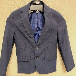 Boys Rich Blue Blazer, Van Heusen Flex (Size 8)